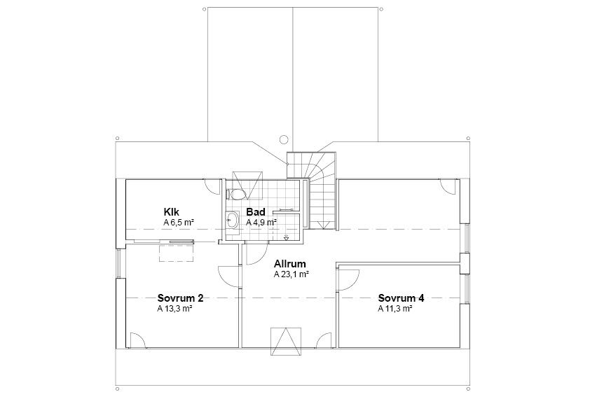 Planlösning plan 2 V15030 